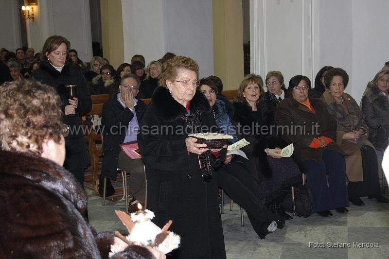 Immagine 097.jpg - 10 Gennaio 2010 - Celebrazione Eucaristica presieduta da frà Gimmi Palminteri, nel giorno del centenario della Fondazione.